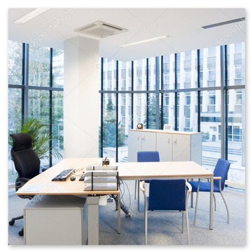 Vitrerie avant/après sur façade accessible